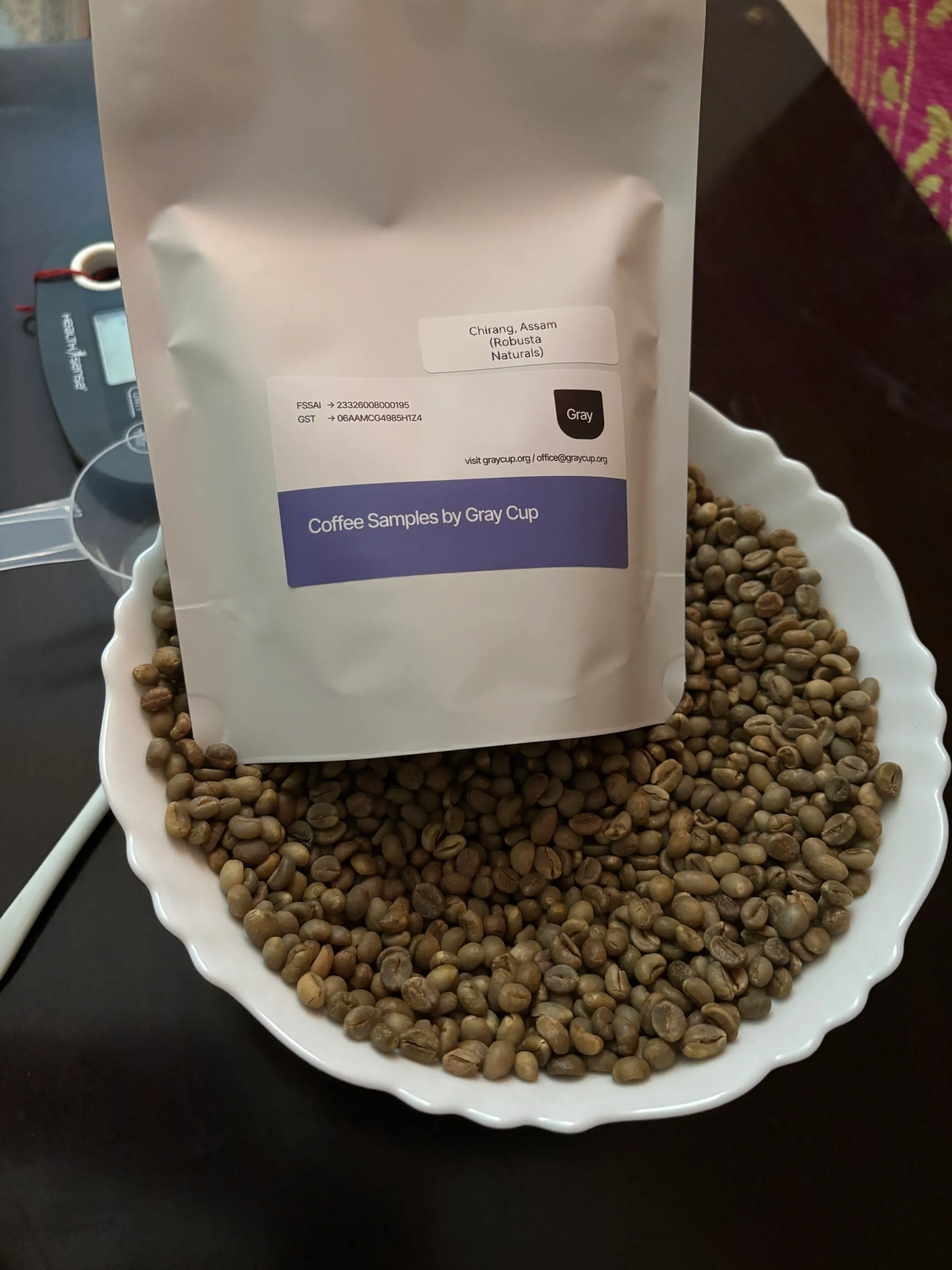 Coorg Arabica coffee beans from the misty estates of Kodagu